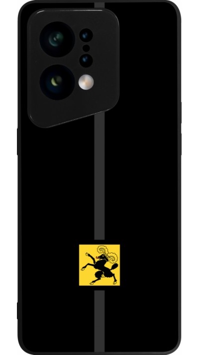 Coque OPPO Find X5 - Silicone rigide noir Canton SH noir