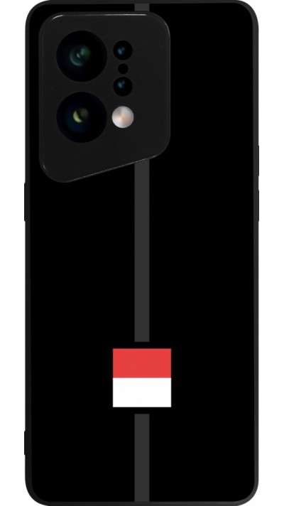 Coque OPPO Find X5 - Silicone rigide noir Canton SO noir