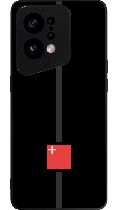 Coque OPPO Find X5 - Silicone rigide noir Canton SZ noir