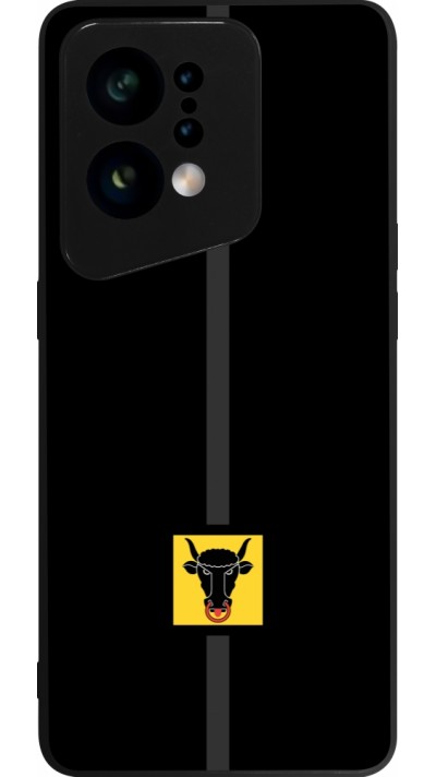 Coque OPPO Find X5 - Silicone rigide noir Canton UR noir