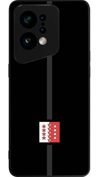 Coque OPPO Find X5 - Silicone rigide noir Canton VS noir