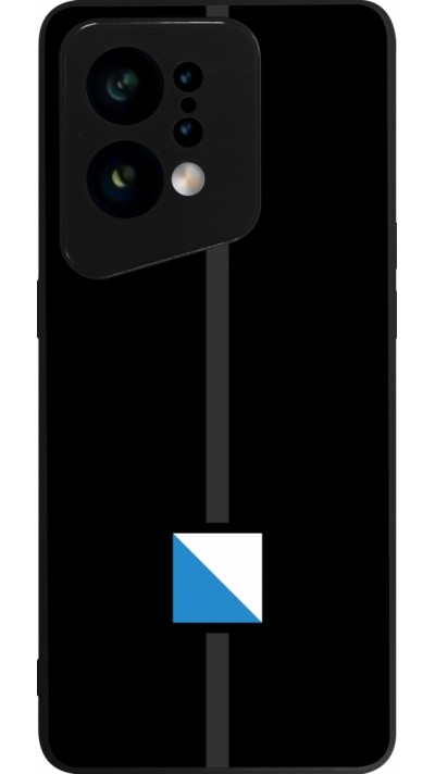 Coque OPPO Find X5 - Silicone rigide noir Canton ZH noir