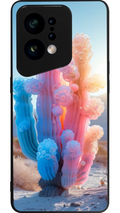Coque OPPO Find X5 - Silicone rigide noir Artificial vegetation 2025