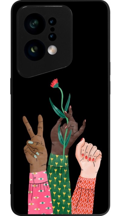 OPPO Find X5 Case Hülle - Silikon schwarz Womens day 2026 2