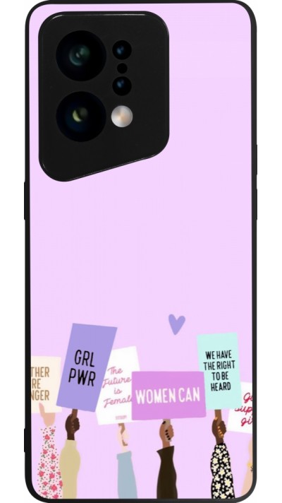 OPPO Find X5 Case Hülle - Silikon schwarz Womens day 2026 9