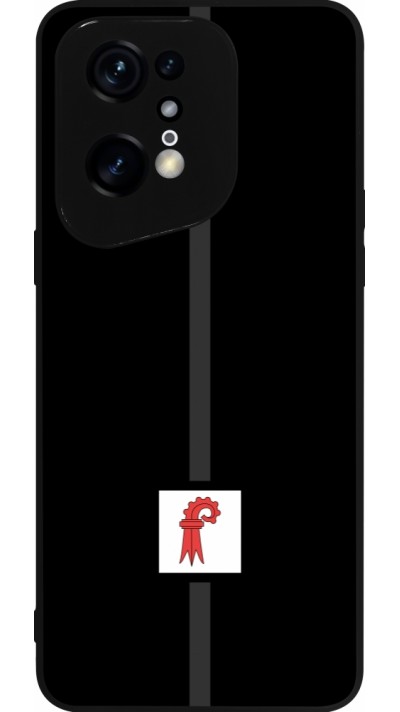 Coque OPPO Find X5 Pro - Silicone rigide noir Canton BL noir