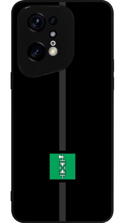 Coque OPPO Find X5 Pro - Silicone rigide noir Canton SG noir