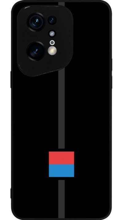 Coque OPPO Find X5 Pro - Silicone rigide noir Canton TI noir