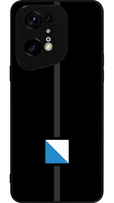 Coque OPPO Find X5 Pro - Silicone rigide noir Canton ZH noir