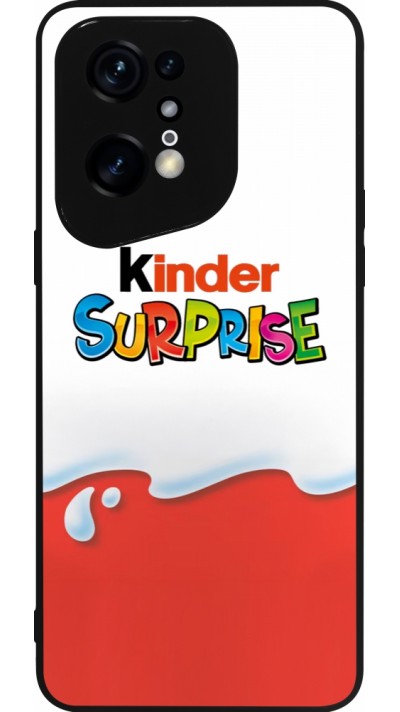 OPPO Find X5 Pro Case Hülle - Silikon schwarz Kinder Surprise OPPO Find X5 Pro Case Hülle - Silikon schwarz Kinder Surprise