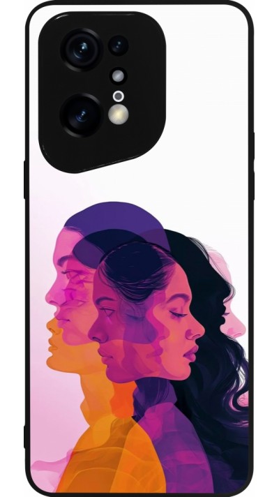 OPPO Find X5 Pro Case Hülle - Silikon schwarz Womens day 2026 10