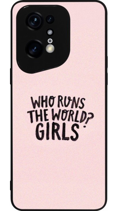 Coque OPPO Find X5 Pro - Silicone rigide noir Womens day 2026 3