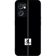 Coque OPPO Reno7 5G - Silicone rigide noir Canton AR noir