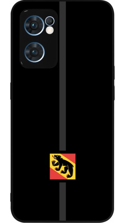 Coque OPPO Reno7 5G - Silicone rigide noir Canton BE noir