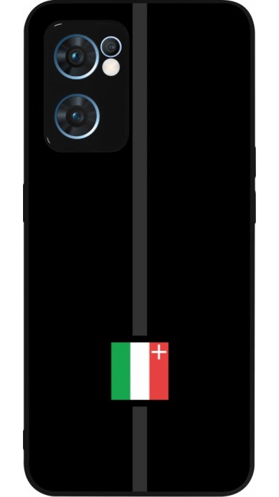 Coque OPPO Reno7 5G - Silicone rigide noir Canton NE noir