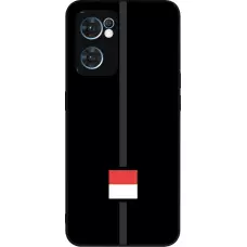 Coque OPPO Reno7 5G - Silicone rigide noir Canton SO noir