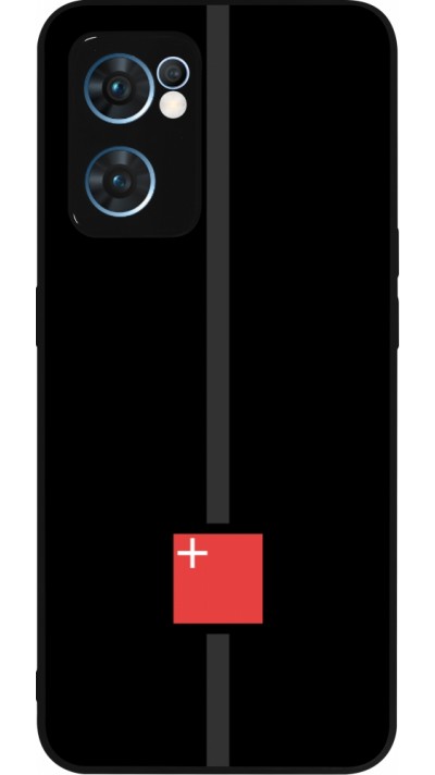Coque OPPO Reno7 5G - Silicone rigide noir Canton SZ noir