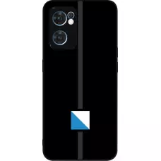 Coque OPPO Reno7 5G - Silicone rigide noir Canton ZH noir