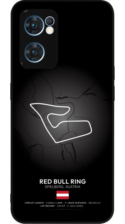 Coque OPPO Reno7 5G - Silicone rigide noir F1 Track 2025 Austria