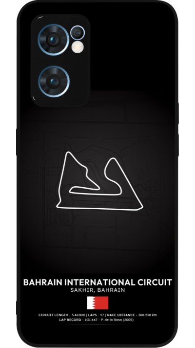 Coque OPPO Reno7 5G - Silicone rigide noir F1 Track 2025 Bahrain