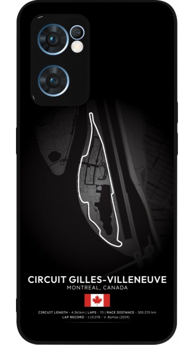 Coque OPPO Reno7 5G - Silicone rigide noir F1 Track 2025 Canada