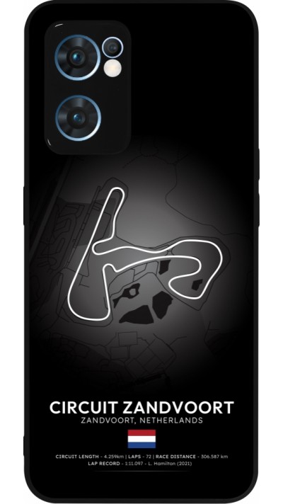 Coque OPPO Reno7 5G - Silicone rigide noir F1 Track 2025 Netherlands