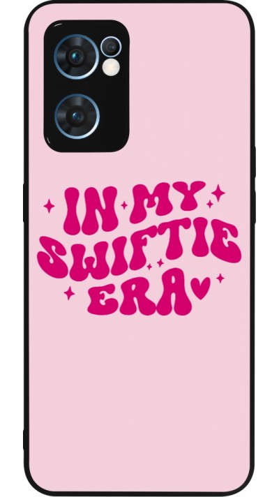 Coque OPPO Reno7 5G - Silicone rigide noir Taylor Swift In My Swiftie Era - Pink
