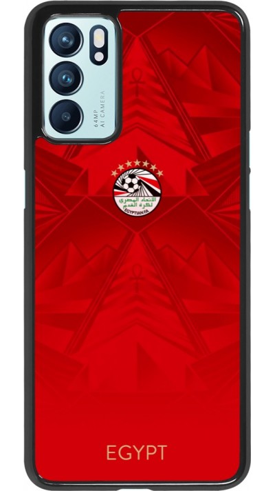 Coque OPPO Reno6 5G - Maillot de football Égypte 2026 personnalisable