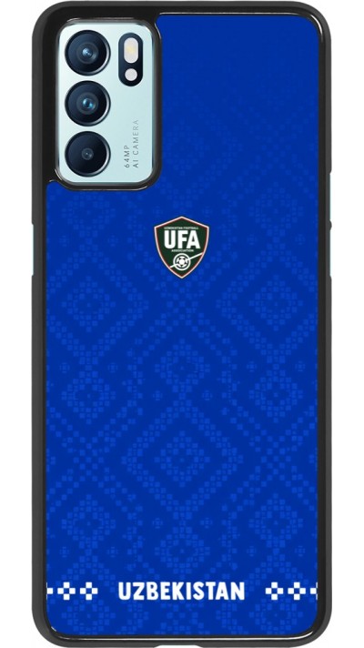 Coque OPPO Reno6 5G - Maillot de football Ouzbékistan 2026 personnalisable