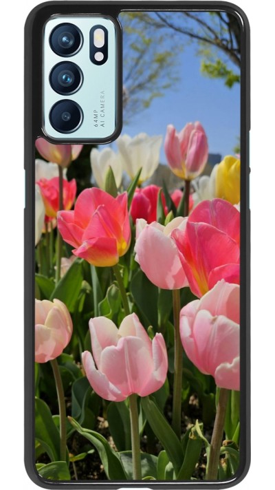 Coque OPPO Reno6 5G - Tulips Spring 2026