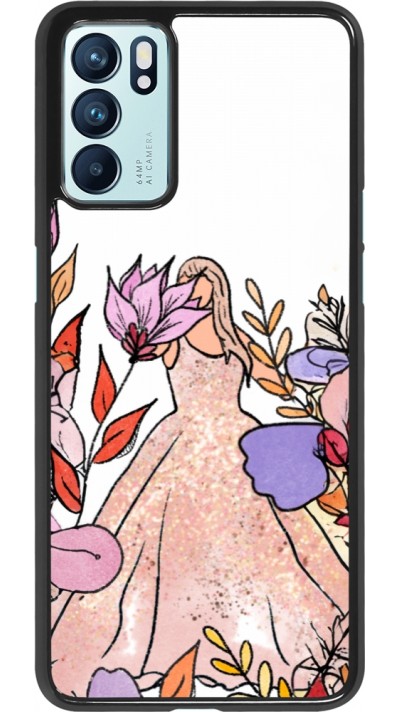 Coque OPPO Reno6 5G - Taylor Swift Sketch - White