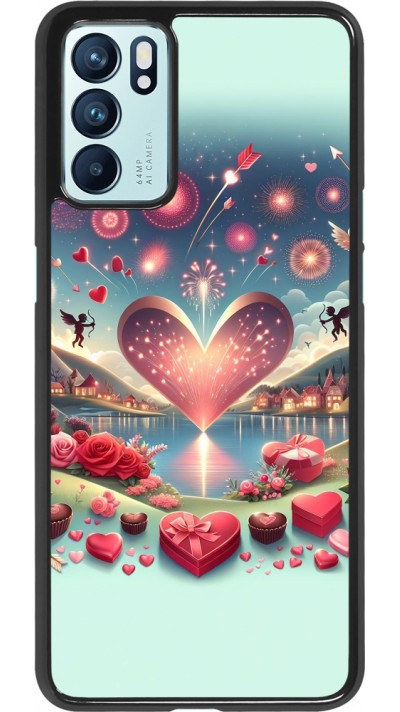 Coque OPPO Reno6 5G - Valentine 2025 Chic