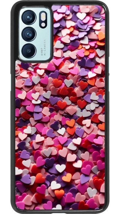 Coque OPPO Reno6 5G - Valentine 2025 Confetti