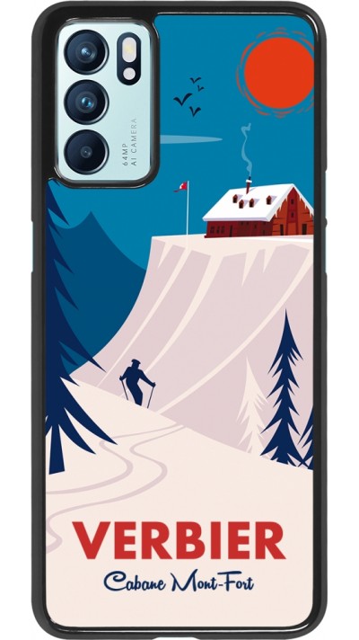 Coque Oppo Reno6 5G - Verbier Cabane Mont-Fort