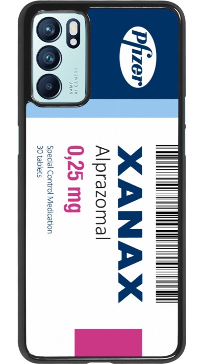 OPPO Reno6 5G Case Hülle - Xanax Alprazolam 2025