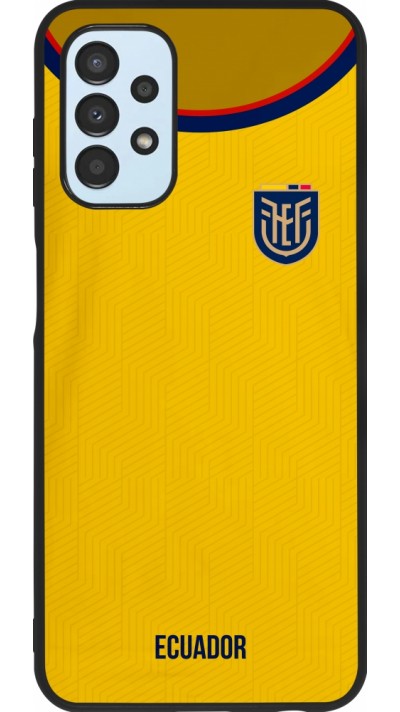 Samsung Galaxy A13 Case Hülle - Silikon schwarz Ecuador 2022 Fußballtrikot Samsung Galaxy A13 Case Hülle - Silikon schwarz Ecuador 2022 Fußballtrikot