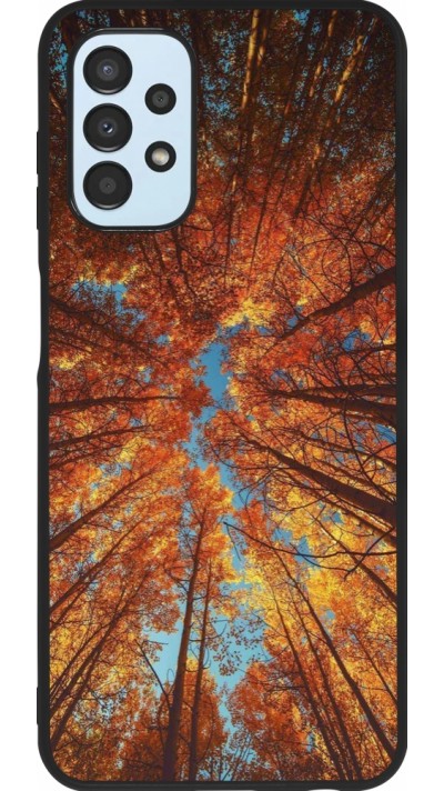 Coque Samsung Galaxy A13 5G - Silicone rigide noir Autumn 25 Trees