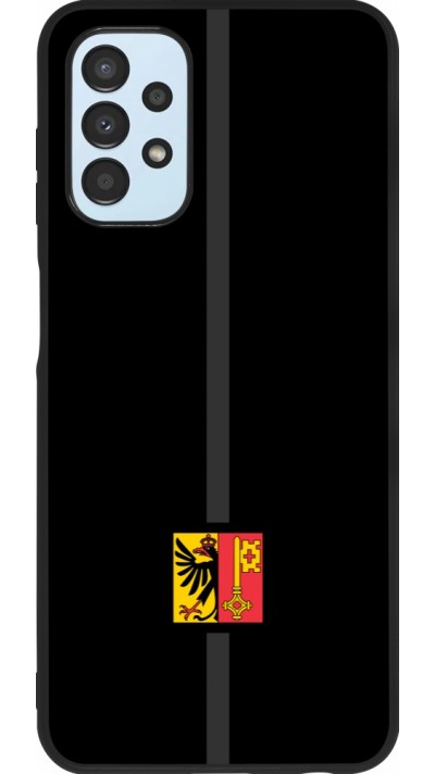 Coque Samsung Galaxy A13 5G - Silicone rigide noir Canton GE noir
