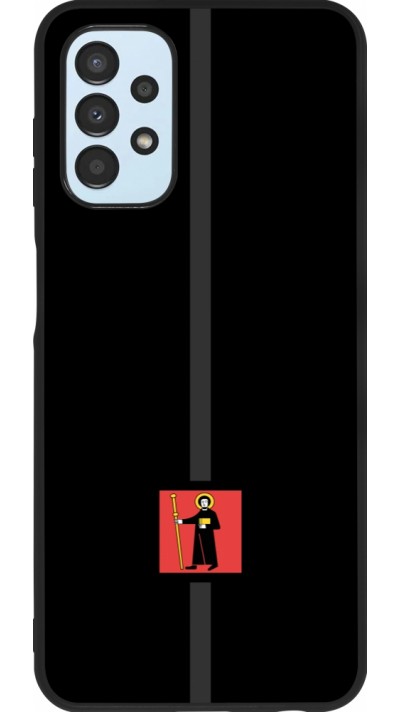 Coque Samsung Galaxy A13 5G - Silicone rigide noir Canton GL noir