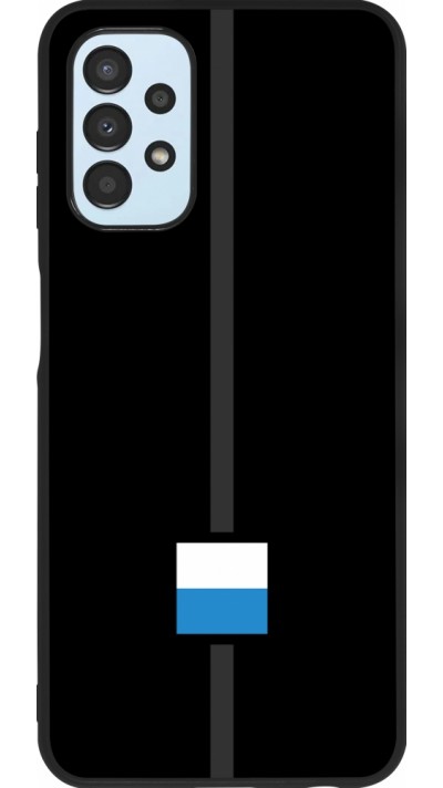 Coque Samsung Galaxy A13 5G - Silicone rigide noir Canton LU noir