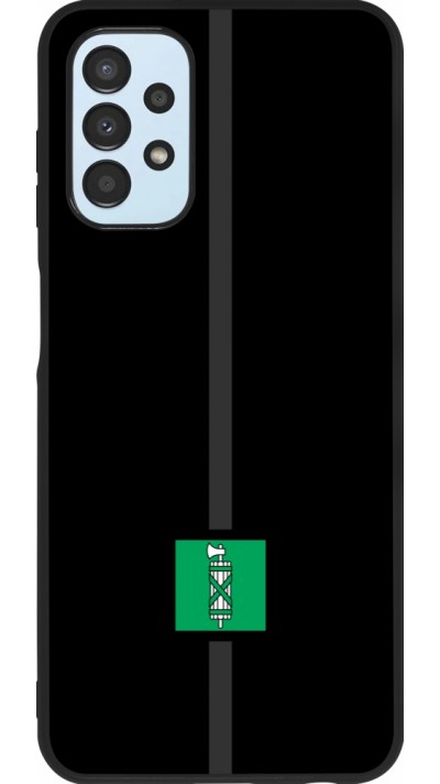 Coque Samsung Galaxy A13 5G - Silicone rigide noir Canton SG noir
