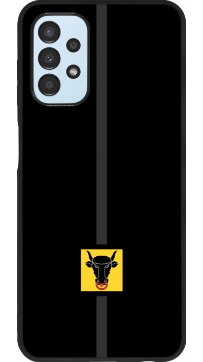 Coque Samsung Galaxy A13 5G - Silicone rigide noir Canton UR noir