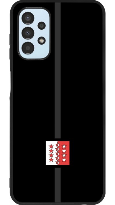 Coque Samsung Galaxy A13 5G - Silicone rigide noir Canton VS noir