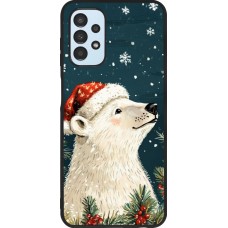 Coque Samsung Galaxy A13 5G - Silicone rigide noir Christmas 25 Bear
