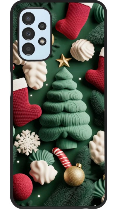 Samsung Galaxy A13 5G Case Hülle - Silikon schwarz Christmas 25 Christmas textiles