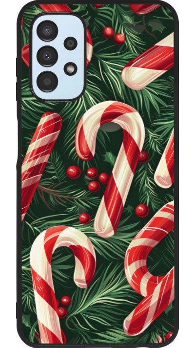 Samsung Galaxy A13 5G Case Hülle - Silikon schwarz Christmas 25 Xmas Stick