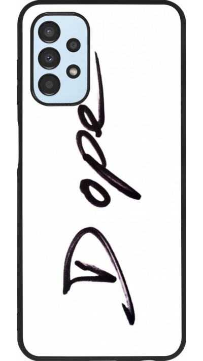 Coque Samsung Galaxy A13 5G - Silicone rigide noir Dope