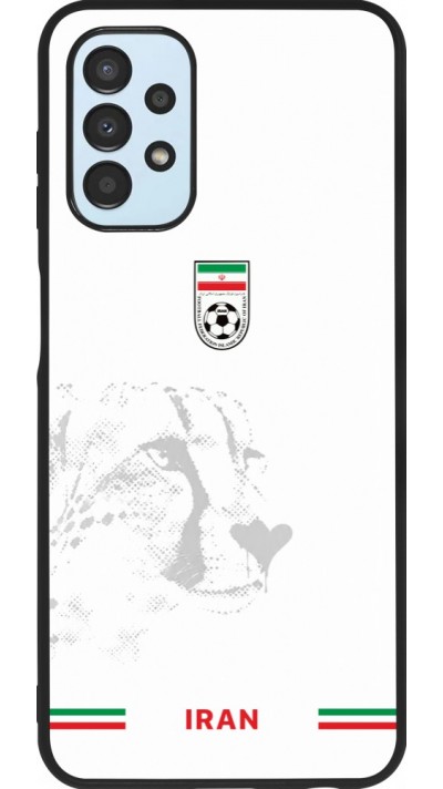 Coque Samsung Galaxy A13 5G - Silicone rigide noir Maillot de football Iran 2026 personnalisable