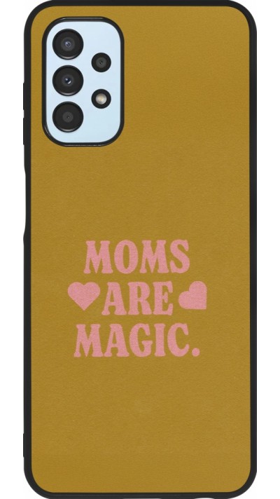 Coque Samsung Galaxy A13 5G - Silicone rigide noir Mom 2026 Are Magic