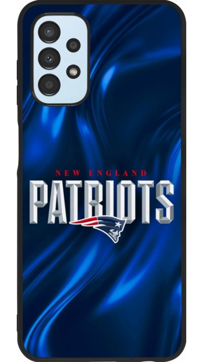 Coque Samsung Galaxy A13 5G - Silicone rigide noir Super Bowl 26 Patriots 2